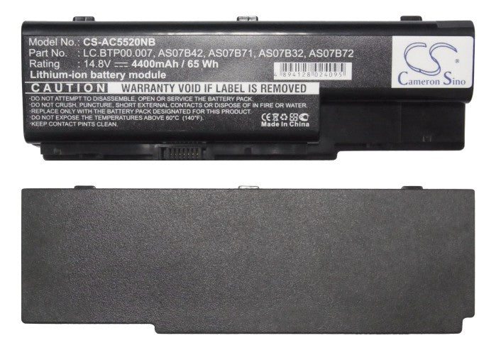 Gateway NV78 Laptop and Notebook Replacement Battery-5