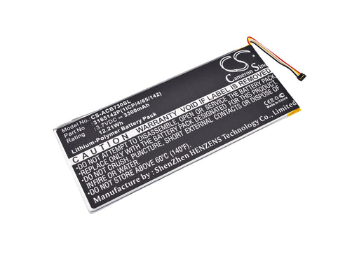 Acer A1402 Iconia One 7 B1-730 Iconia One 7 B1-730 Replacement Battery-main