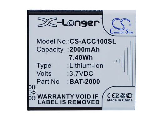 Acer Liquid C1 Replacement Battery-main