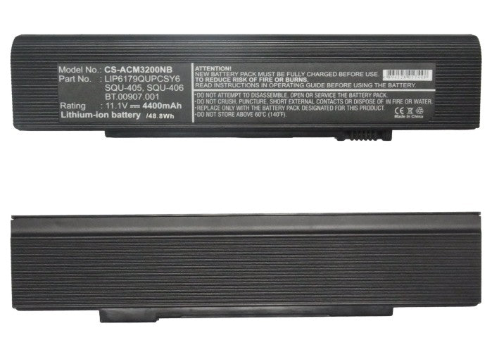 Acer TravelMate 3200 TravelMate 3200XCi TravelMate 3200XMi TravelMate 3201 TravelMate 3201NXCi TravelMate 3201 Laptop and Notebook Replacement Battery-5
