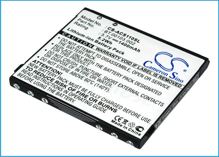 Acer Liquid S110 NeoTouch S110 S110 Stream Mobile Phone Replacement Battery-2