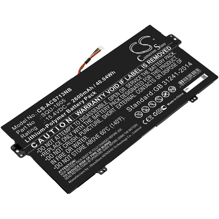Acer SF713-51 SF713-51-M0AK SF713-51-M0BQ SF713-51 Replacement Battery-main