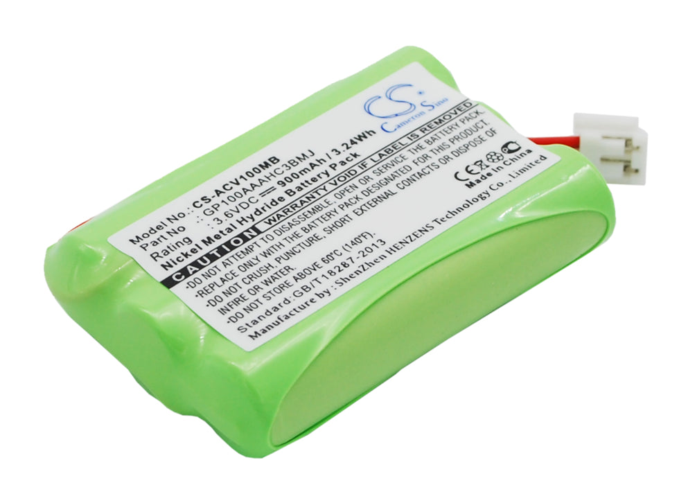 Audioline Baby Care V100 G10221GC001474 Baby Monitor Replacement Battery-2