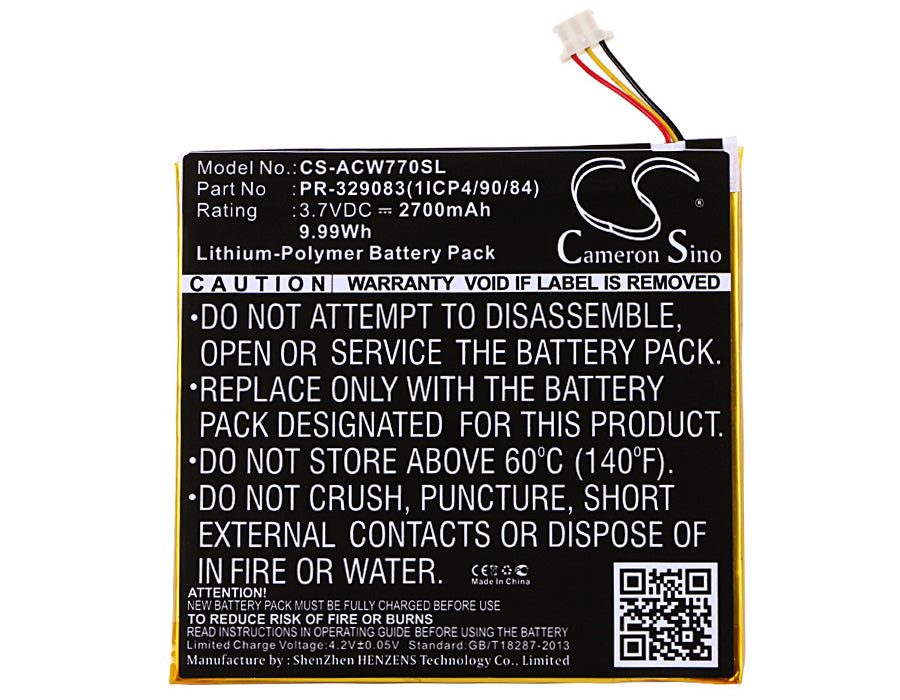 Acer Iconia One 7 B1-770 Tablet Replacement Battery-5