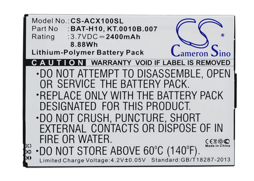 Acer Liquid X1 S53 2400mAh Replacement Battery-main