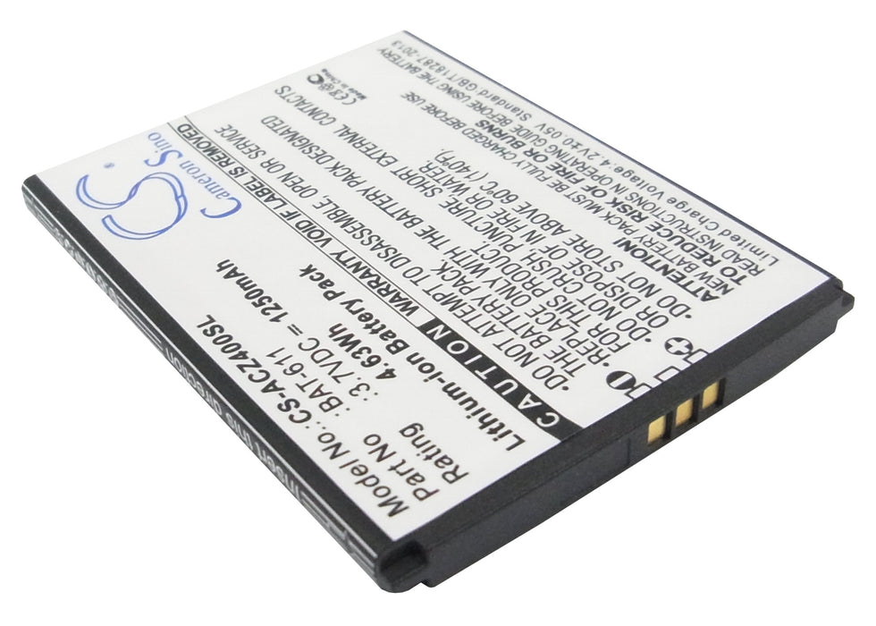 Acer Liquid Z4 Z140 Z160 Mobile Phone Replacement Battery-2