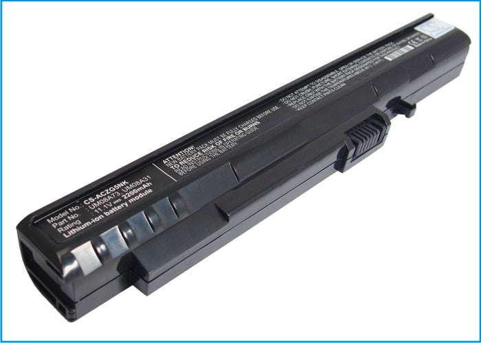 Acer Aspire One Aspire One 531H Aspire One 531H-1440 Aspire One 531H-1766 Aspire One 571 Aspire  2200mAh Black Laptop and Notebook Replacement Battery-4