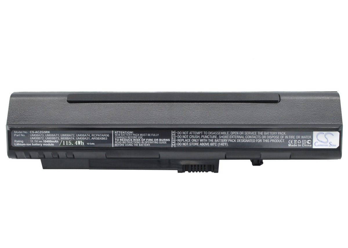 Acer Aspire One 10.1inin (Black) Aspire One Black Replacement