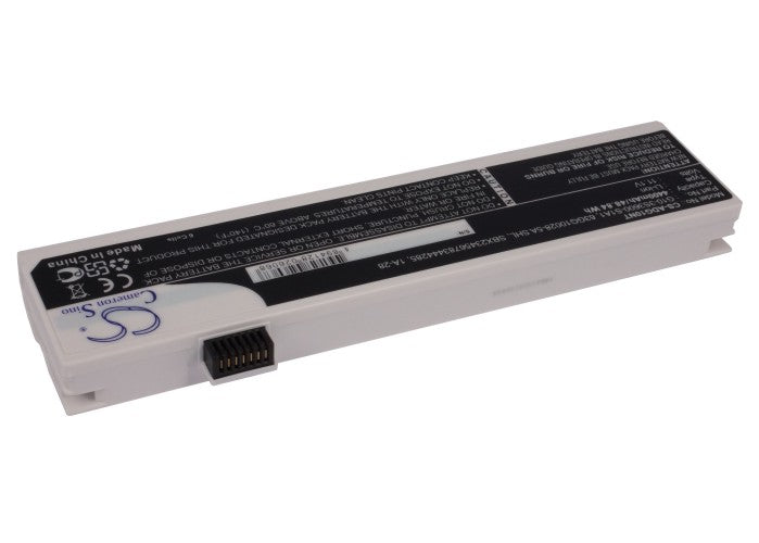 ECS G10L i-Buddie G10IL1 4400mAh White Laptop and Notebook Replacement Battery-2