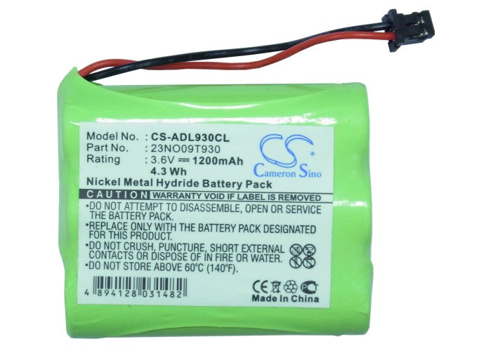 Lifetec 9986 Cordless Phone Replacement Battery-5