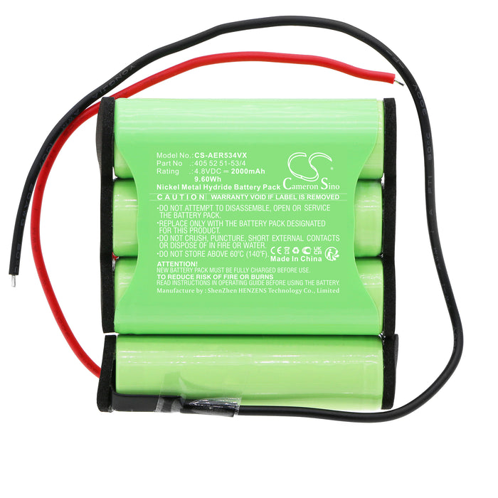 AEG ErgoRapido Rapido 4.8mAh Vacuum Replacement Battery