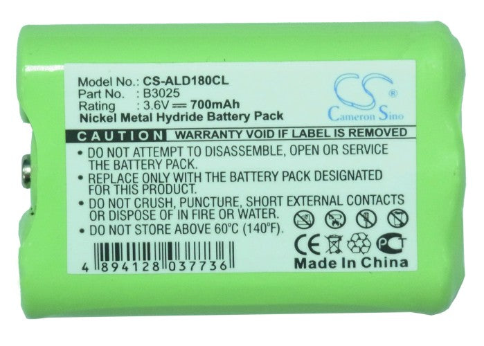 Audioline CDL1800 Cordless Phone Replacement Battery-5
