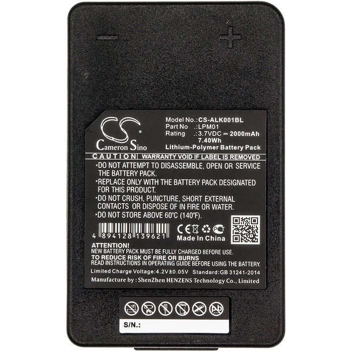 Autec LK NEO 2000mAh Remote Control Replacement Battery-3