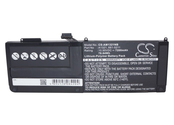 Apple A1286 A1286 MacBookPro5.4 Mid 2009 MacBook Pro 15 inch Precision MacBook Pro 15in MacBook Pro 15in A1286 Laptop and Notebook Replacement Battery-5