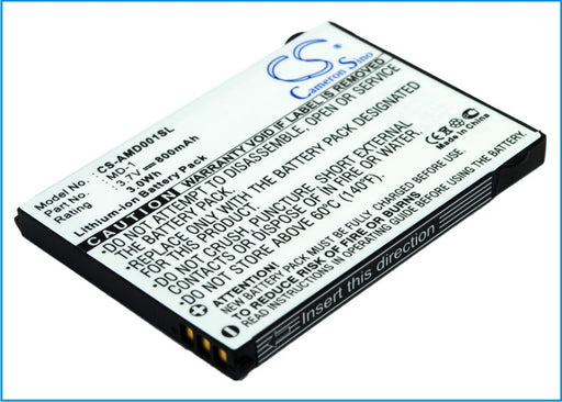 Amoi MD-1 Replacement Battery-main