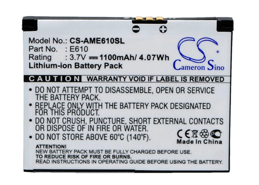 Orange SPV E610 Replacement Battery-main