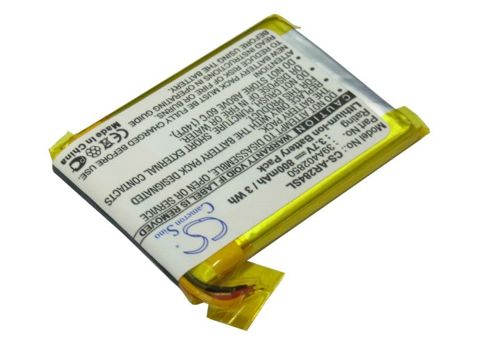 Archos 28 Internet Tablet 8100 Media Player Replacement Battery-2
