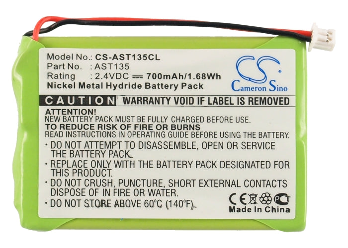 Detewe Aastra Cordless Phone Replacement Battery-5