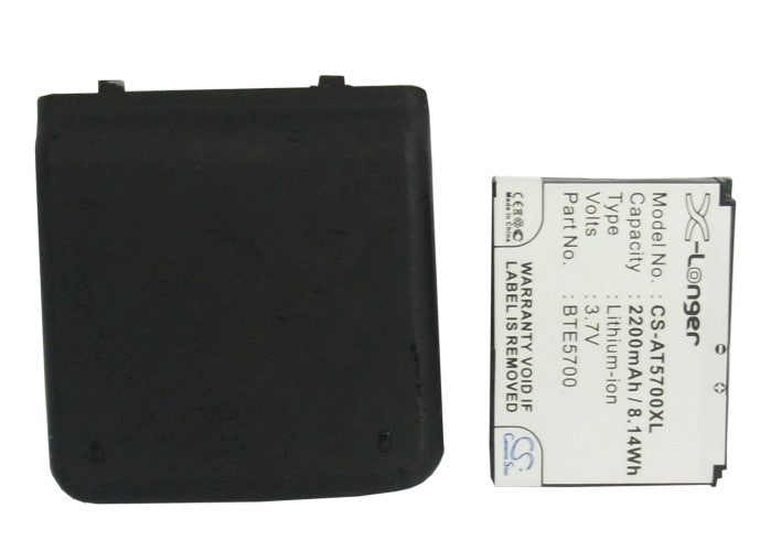 Audiovox SMT5700 SMT-5700 2200mAh Mobile Phone Replacement Battery-5