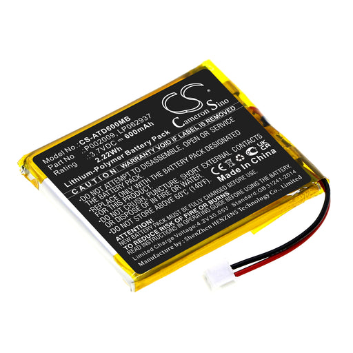 Alecto DBX-60 Baby Monitor Replacement Battery