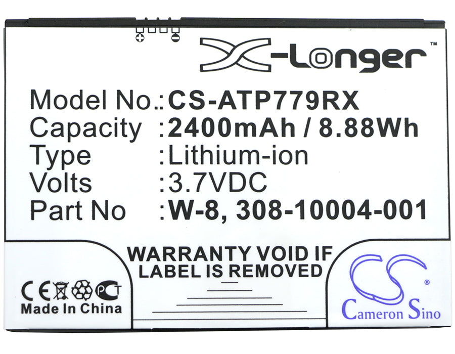 At&T AC779S AirCard 779S AirCard 779S 4G AirCard 810 AirCard 810S NTGR779ABB Unite Express 2400mAh Hotspot Replacement Battery-3