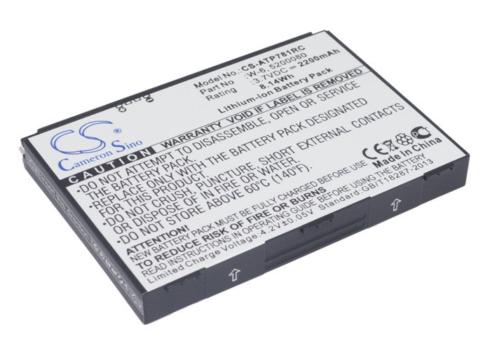 Netgear Around Town 4G LTE,AC778AT-100NAS 2200mAh Hotspot Replacement ...