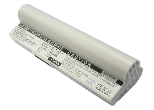 Asus Eee PC 701SD Eee PC 701SDX Eee  White 6600mAh Replacement Battery-main