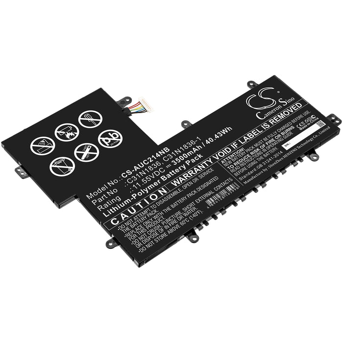 Asus C204MA-1A C204MA-BU0005 C204MA-BU0010 C204MA-GJ0003 C204MA-GJ0023 C204MA-YS02-GR C214MA-BU0003 C214MA-BU0 Laptop and Notebook Replacement Battery