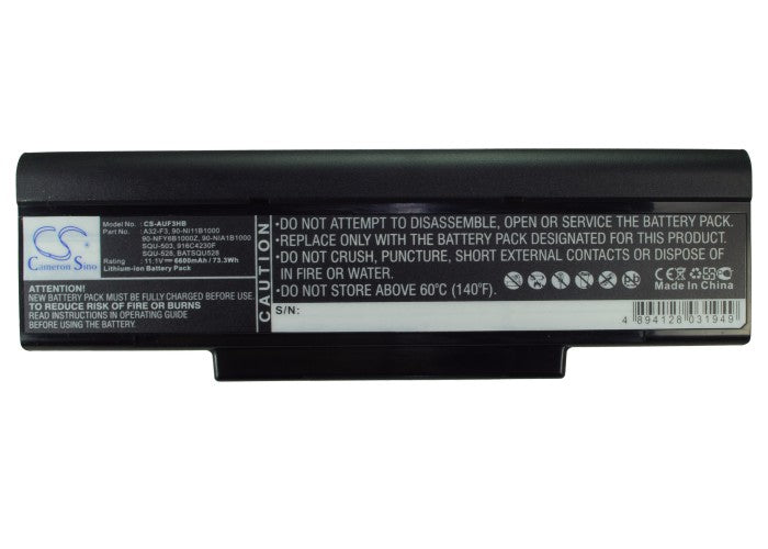 Asus A9 A9C A9R A9Rp A9Rt A9T ASmobile Z97V F2 F2F F2Hf F2J F2Je F3 F3E F3F F3H F3Ja F3Jc F3JF F3Jm F3Jp F3Jr  Laptop and Notebook Replacement Battery-5