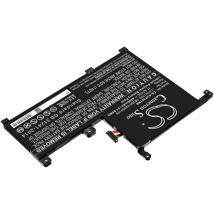 Asus Q505UA Q505UA-BI5T7 Q505UA-BI5T9 Q525UA Q525UA-BI7T9 UX561UA UX561UA-1A UX561UA-1B UX561UA-2G UX561UA-8G  Laptop and Notebook Replacement Battery-2
