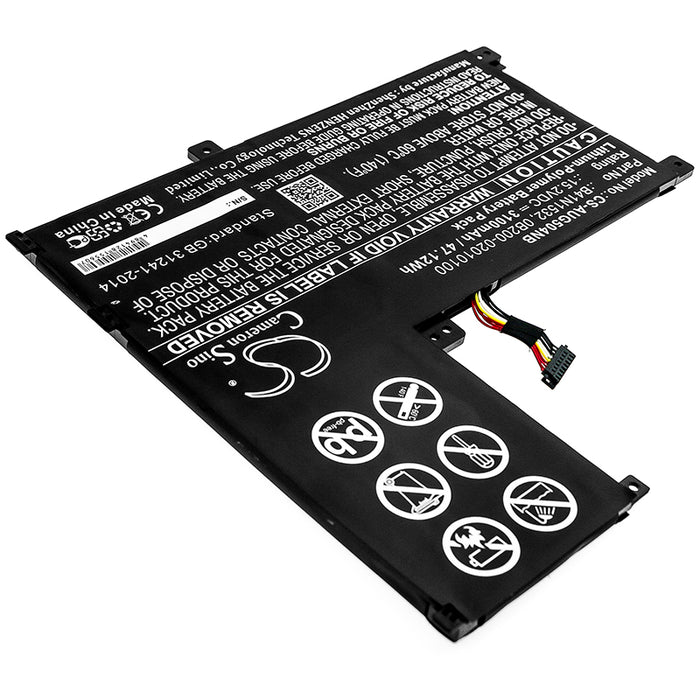Asus Q504U Q504UA Q504UA-BBI5T12 Q504UA-BHI5T13 Q504UA-BHI7T21 Q504UA-BI5T26 Q504UAK Q534UA UX560UA UX560UA-1B Laptop and Notebook Replacement Battery-2