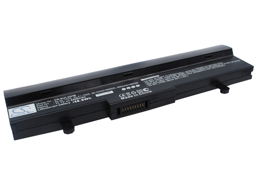 Asus Eee PC 1001HA Eee PC 1005 Eee PC 1005H Eee PC 1005HA Eee PC 1005HA-A Eee PC 1005HAB Eee PC  4400mAh Black Laptop and Notebook Replacement Battery-3