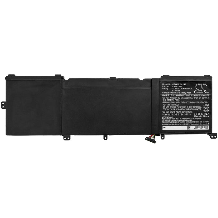 Asus N501L UX501VW-F1020 UX501VW-FY010T UX501VW-FY057R UX501VW-FY062T UX501VW-FY102R UX501VW-FY144T UX501VW-FY Laptop and Notebook Replacement Battery-3