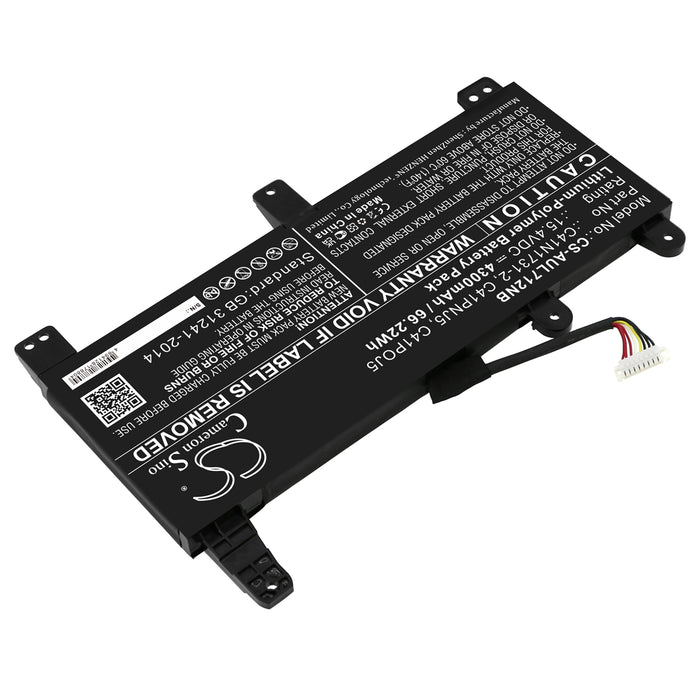 Asus G731GW ROG SCAR II GL504GV-ES015T Rog scar II Gl764gw ROG SCAR2-G715GV-EV023T ROG Strix G G531GU-AL013T R Laptop and Notebook Replacement Battery