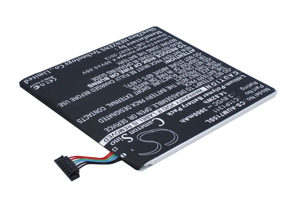 Asus FonePad 7 ME175CG FonePad ME175CG Fonepad 7 FonePad ME175KG HD 7 K00S K00Z ME175CG ME175CG 1A ME175CG 1B ME175KG ME715 Tablet Replacement Battery-2