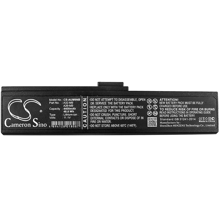 Asus M9 M9A M9F M9J M9V W7 W7F W7J W7S W7SG Laptop and Notebook Replacement Battery-3