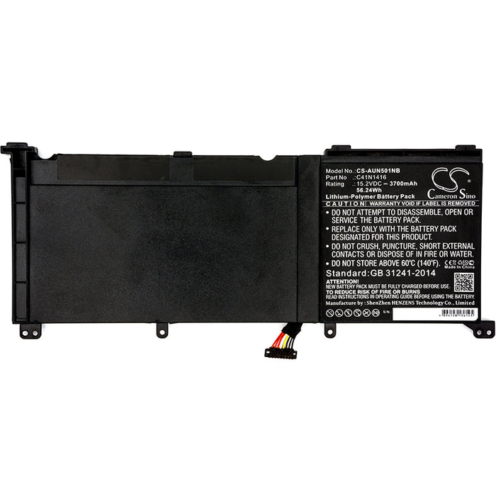 Asus G501 G601J G60JW4720 N501JW-1A N501JW-1B N501JW-2A N501JW-2B Laptop and Notebook Replacement Battery-3