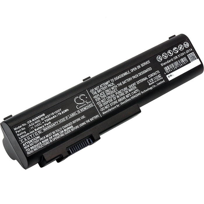 Asus N50 N50A N50E N50F N50T N50TA N50TP N 7200mAh Replacement Battery-main