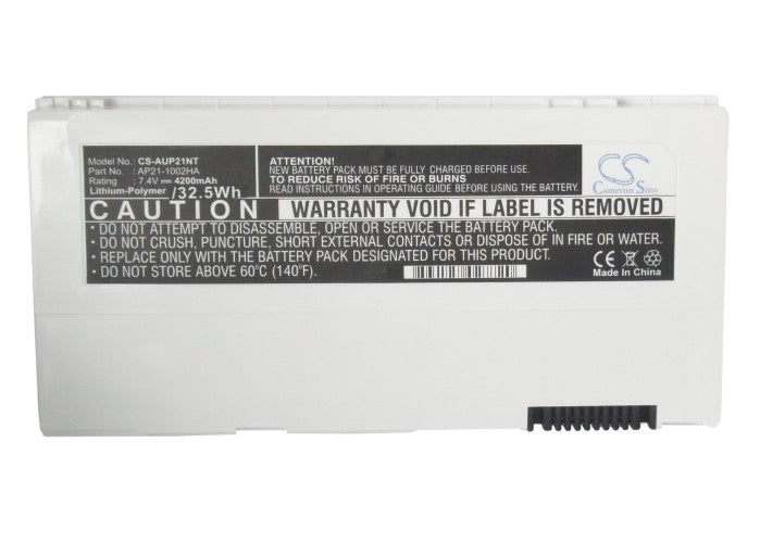 Asus Eee PC 1002 Eee PC 1002HA Eee PC 1002HA-BLK006X Eee PC EPC1002HA-BLK013K Eee PC S101H S101H 4200mAh White Laptop and Notebook Replacement Battery-5