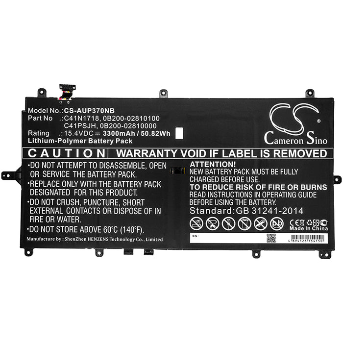 Asus NovaGo TP370QL NovaGo TP370QL-EL002T NovaGo TP370QL-EL019T TP370 TP370QL TP370QL-4G64G TP370QL-6G128G TP3 Laptop and Notebook Replacement Battery-3