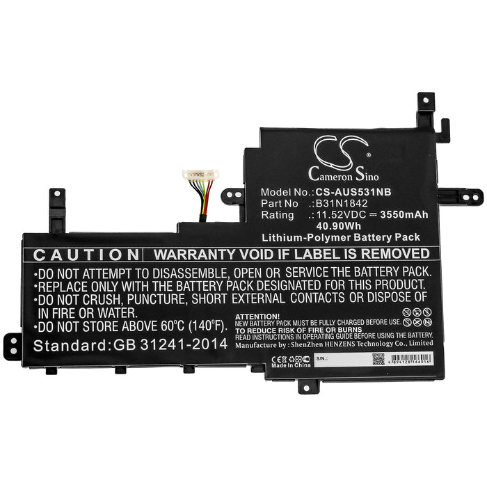 Asus 0B200-03440000 B31N1842 Laptop and Notebook Replacement Battery-3
