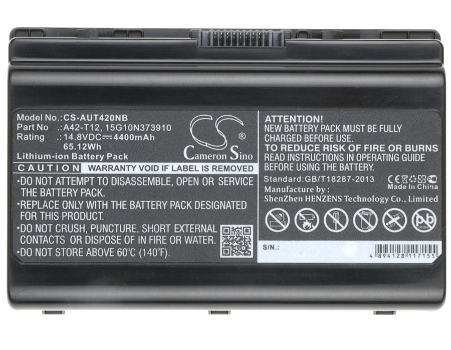 Asus T12ER Laptop and Notebook Replacement Battery-5