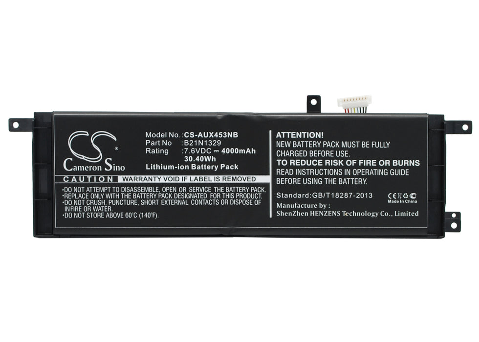 Asus B06WWPXC3M B076M3XCC9 BATTX553 D553M D553MA D Replacement Battery-main
