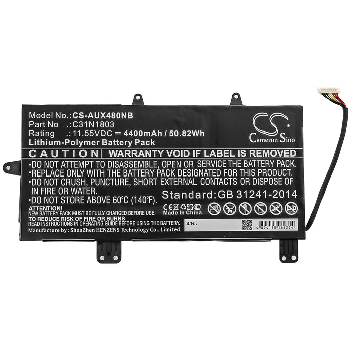 Asus UX480FD UX450FD ZenBook Pro 14 UX480 Laptop and Notebook Replacement Battery-3