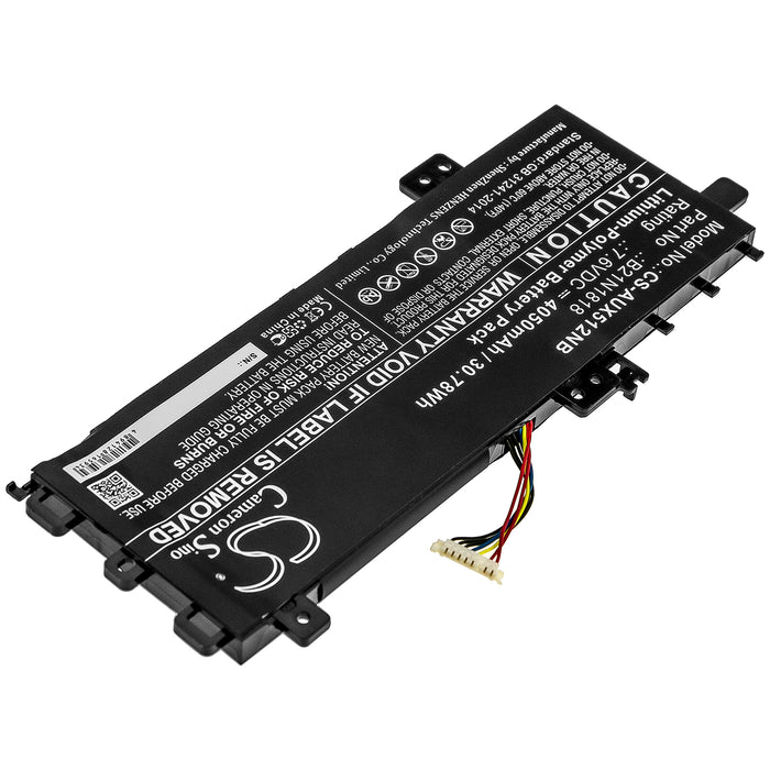 Asus ASUS X712FA-GC102T R564DK V5000FA V5000FB VivoBook 15 R564DA-EJ889T VivoBook 15 R564DA-EJ960T VivoBook 15 Laptop and Notebook Replacement Battery-2