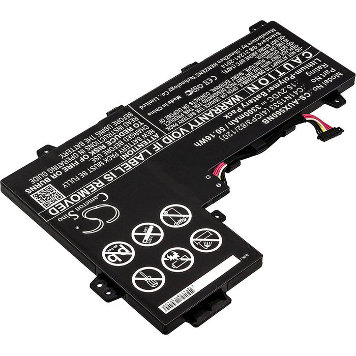 Asus Q524U Q524UQ-BBI7T14 Q534U Q534UX-B UX560UQ Laptop and Notebook Replacement Battery-2