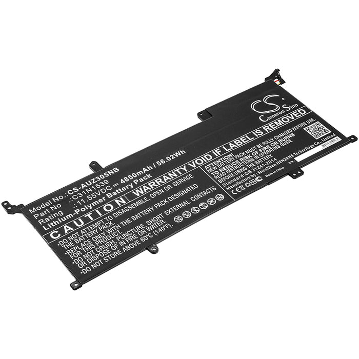 Asus UX305UA UX305UAB Zenbook UX305UA Zenbook UX30 Replacement Battery-main