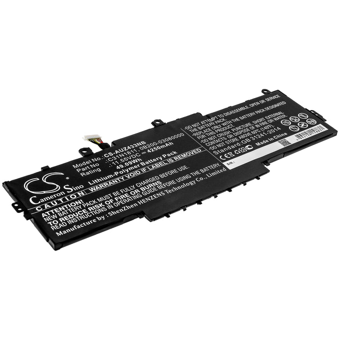 Asus BX433FN Deluxe 13 Deluxe14 RX433FN U4300 U430 Replacement Battery-main