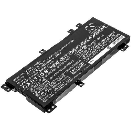 Asus Z450 Z450LA Z450LA-1B Z450LA-3I Z450LA-WX002T Replacement Battery-main