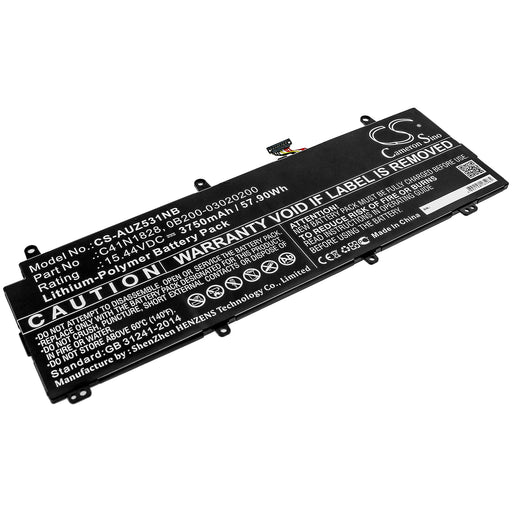 Asus GX531GV GX531GW GX531GW-78A27CB1 GX531GW-AH76 GX531GW-AS73 GX531GW-ES006T GX531GW-ES007T GX531GW-ES009T G Laptop and Notebook Replacement Battery